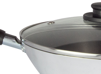 Wok#22conTeflónyTapadeCristal