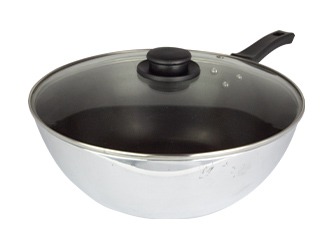 Wok#24conTeflónyTapadeCristal