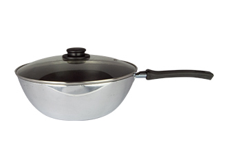 Wok#28conTeflónyTapadeCristal